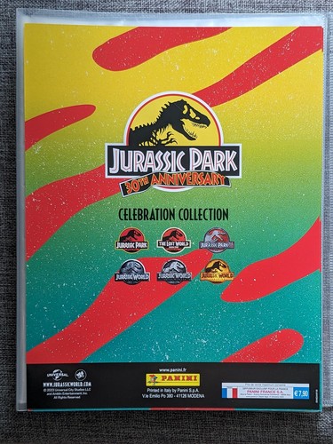 Cartes panini jurassic - panini,