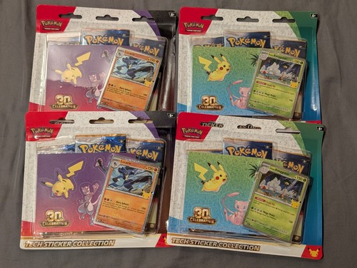 Pokemon 30th anniversary - 4x,