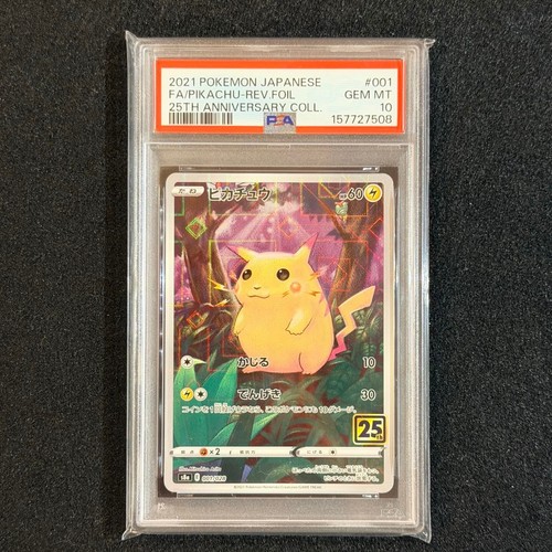 Psa10 carta pokemon - carta, pikachu